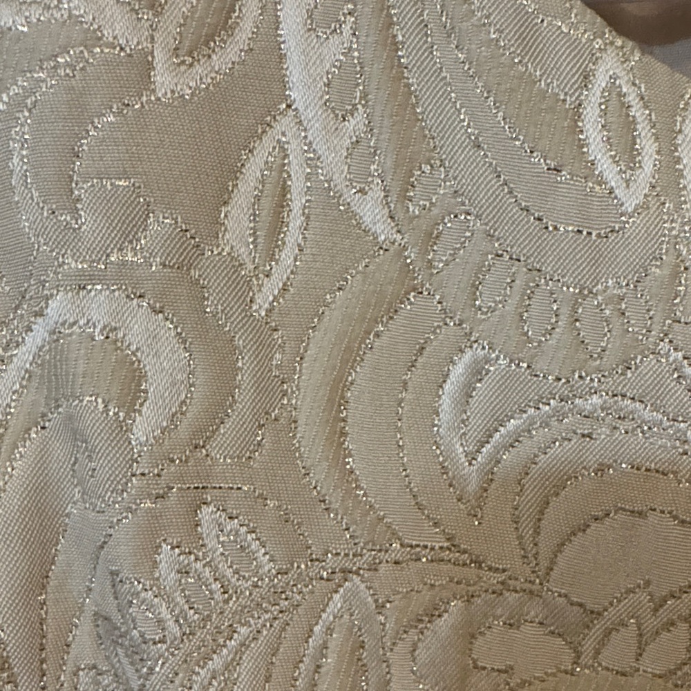 Elegant Cream Skirt Suit Set - Picture 4 of 8